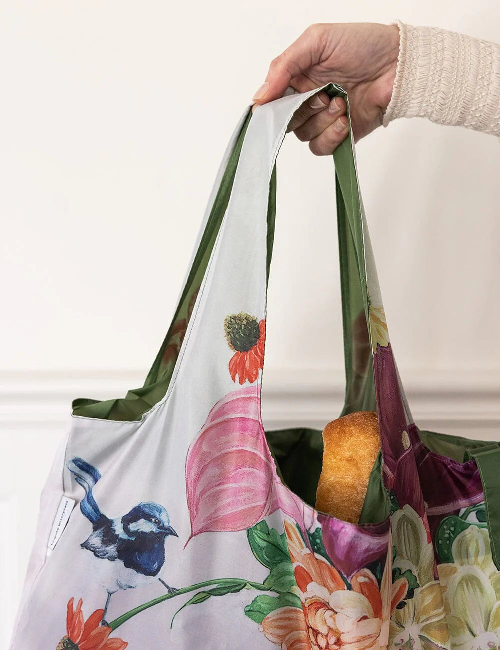 Fairy Wren Reusable Large Shopping Bag - Pure Apotheca