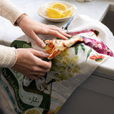 Fairy Wrens Linen Tea Towel - Pure Apotheca