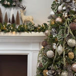 FAUX FUR HANGING OWL DECORATION - Pure Apotheca