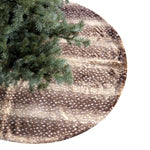 Fawn Faux Fur Tree Skirt 48” - Pure Apotheca