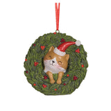 FESTIVE CAT WREATH ORNAMENT - Pure Apotheca