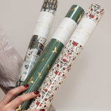 Festive Florals Gift Wrap 3m - Pure Apotheca