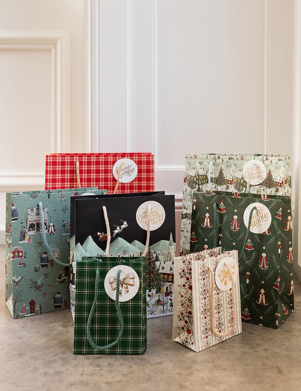 Festive Florals Small Gift Bag - Pure Apotheca