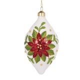 FESTIVE POINSETTIA DROP BAUBLE - Pure Apotheca