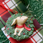 FESTIVE PUPPY WREATH ORNAMENT - Pure Apotheca