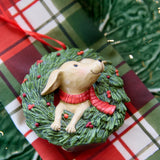 FESTIVE PUPPY WREATH ORNAMENT - Pure Apotheca