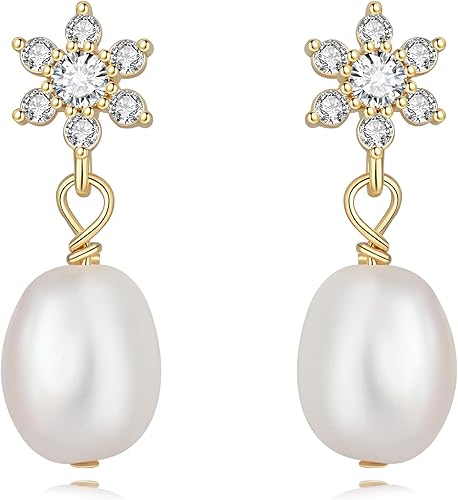 Fleur Pearl Stud Earrings - Pure Apotheca