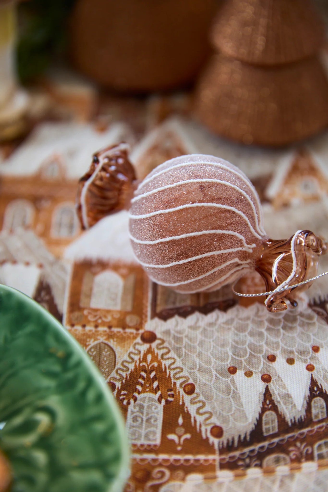 FROSTED GINGERBREAD LOLLY ORNAMENT - Pure Apotheca