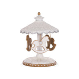 FROSTED GINGERBREAD MUSICAL CAROUSEL - Pure Apotheca