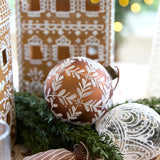 FROSTED GINGERBREAD SWIRL LOLLY ORNAMENT - Pure Apotheca