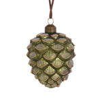 FROSTED GREEN PINECONE BAUBLE - Pure Apotheca