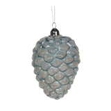 FROSTY BLUE PINECONE BAUBLE - Pure Apotheca