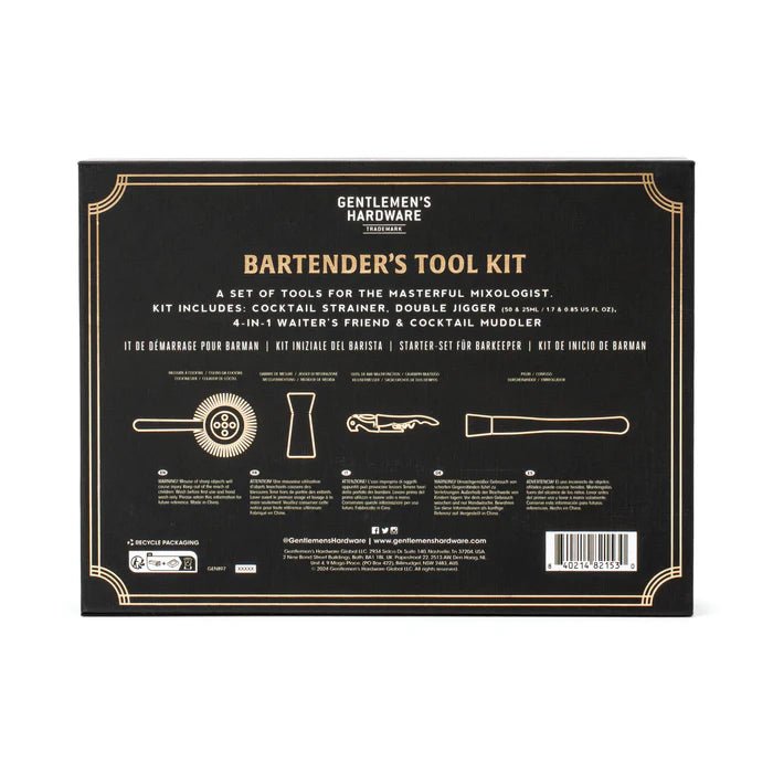 Gentleman’s Hardware Bartenders Kit - Pure Apotheca