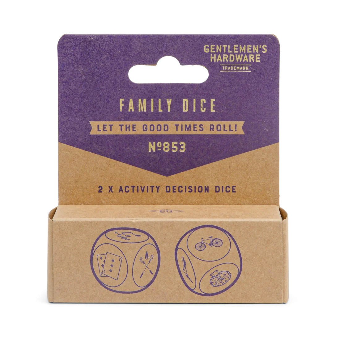 Gentleman’s Hardware Family Dice - Pure Apotheca