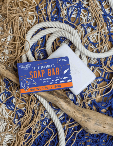 Gentleman’s Hardware Fishermans Soap Bar - Mandarin Spice - Pure Apotheca