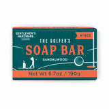 Gentleman’s Hardware Golfers Soap Bar - Sandalwood - Pure Apotheca