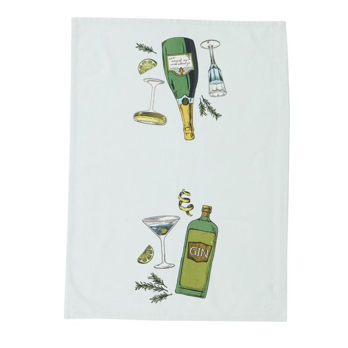 Gimlet Cotton Tea Towel 50x70cm - Pure Apotheca