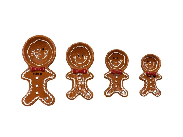 Gingerbread Measuring Spoons Set/4 - Pure Apotheca