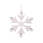 GLASS BEADED SNOWFLAKE HANGING - Pure Apotheca