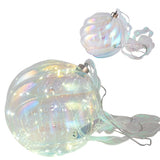 GLASS LED IRRIDESCENT HANGING BALL - Pure Apotheca