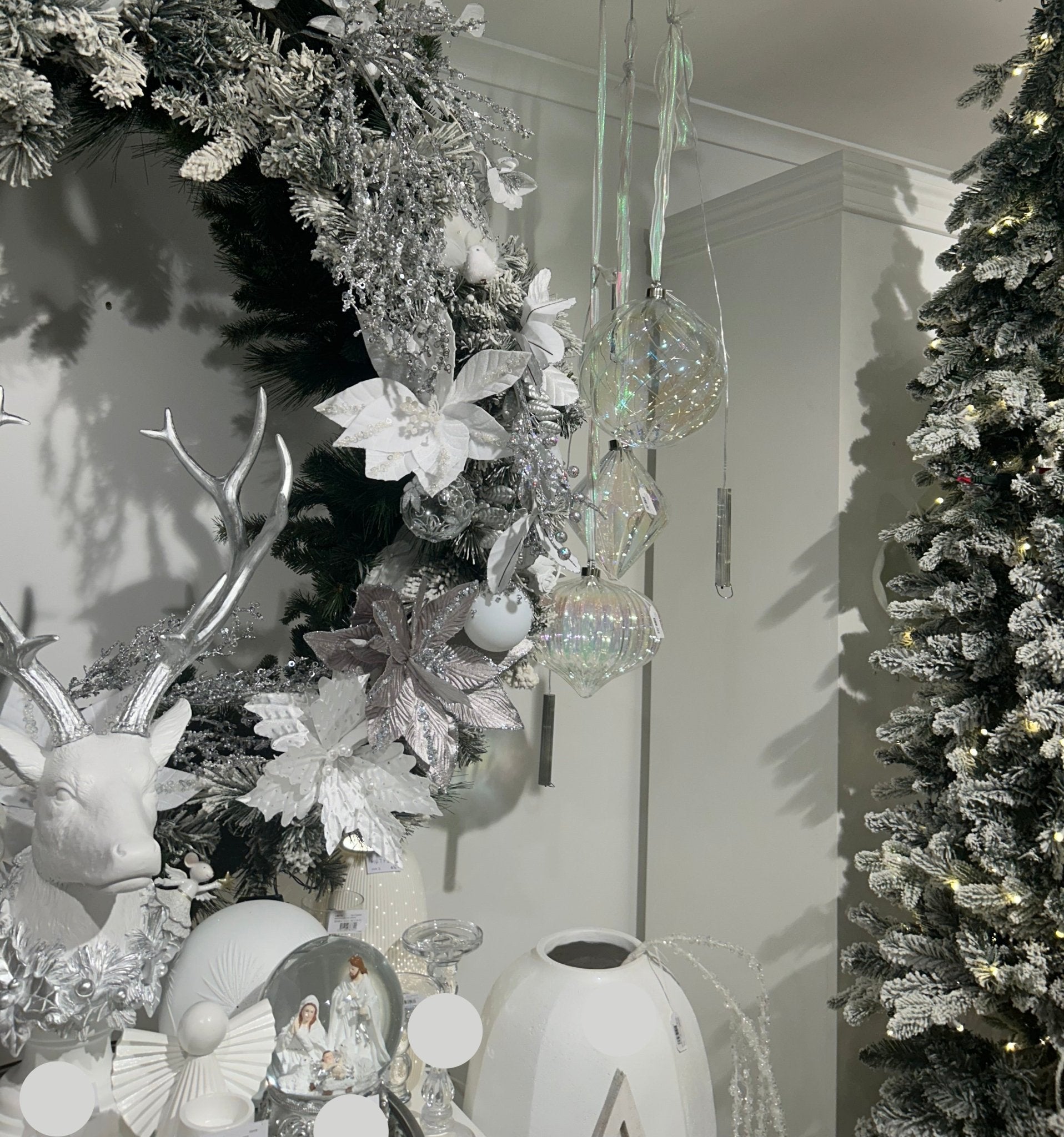 GLASS LED IRRIDESCENT HANGING ONION - Pure Apotheca