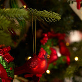 GLASS RED CARDINAL HANGING - Pure Apotheca