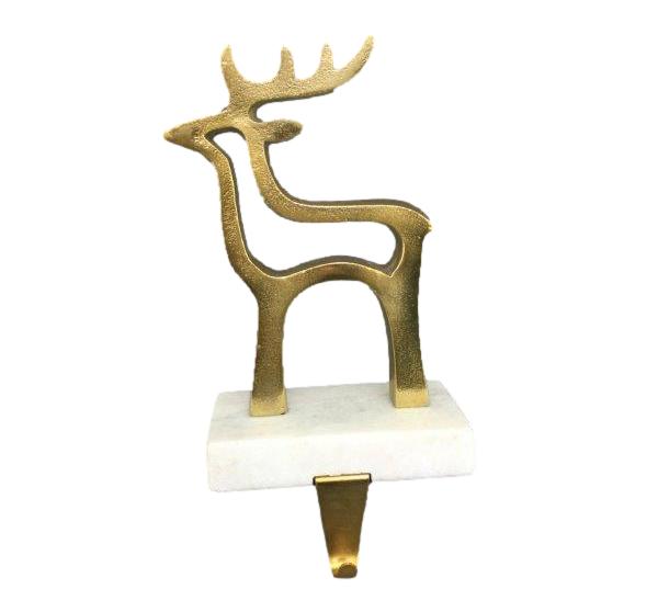 GOLD DEER STOCKING HOLDER - Pure Apotheca