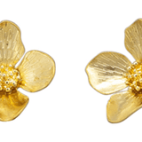Gold Flower Earring - Pure Apotheca