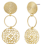 Gold Lacey Earring - Pure Apotheca