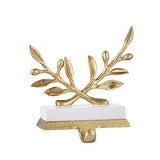 Gold Laurel Leaf Stocking Holder - Pure Apotheca