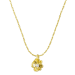 Gold Little Flower Necklace - Pure Apotheca
