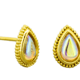Gold Opal Teardrop Earring - Pure Apotheca