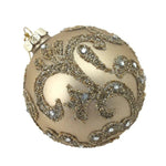 Gold Ornate Ball Hanging - Pure Apotheca