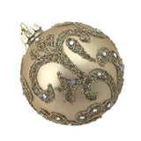 Gold Ornate Ball Hanging - Pure Apotheca