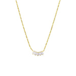 Gold Petite Crystal Necklace - Pure Apotheca