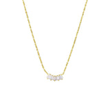 Gold Petite Crystal Necklace - Pure Apotheca