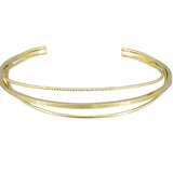 Gold Petite Trio Cuff - Pure Apotheca