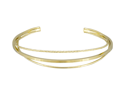Gold Petite Trio Cuff - Pure Apotheca