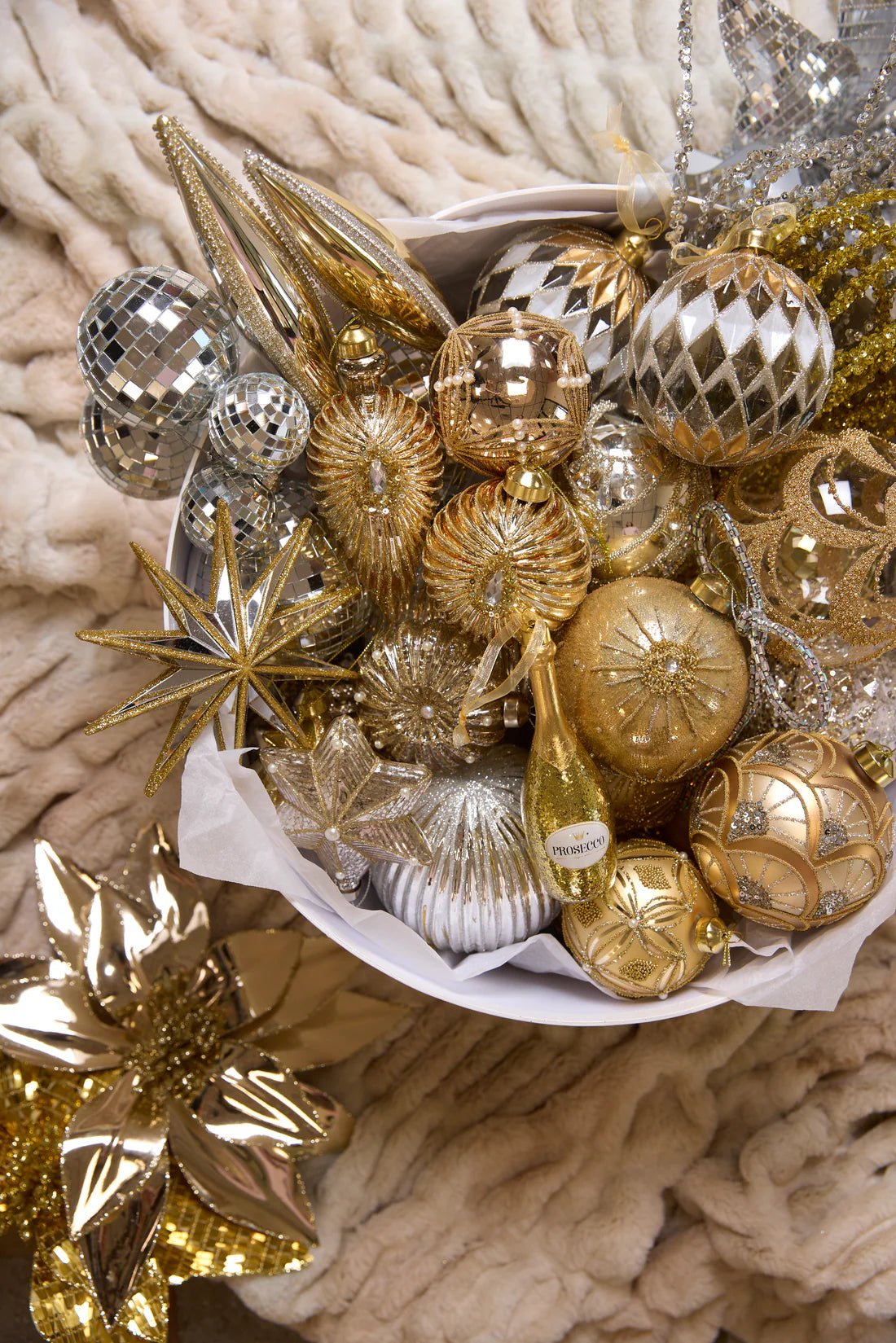 GOLD REGAL JEWEL TEAR DROP BAUBLE - Pure Apotheca