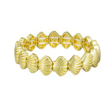 Gold Sea Shell Bracelet - Pure Apotheca