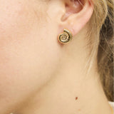 Gold Sundial Shell Earring - Pure Apotheca