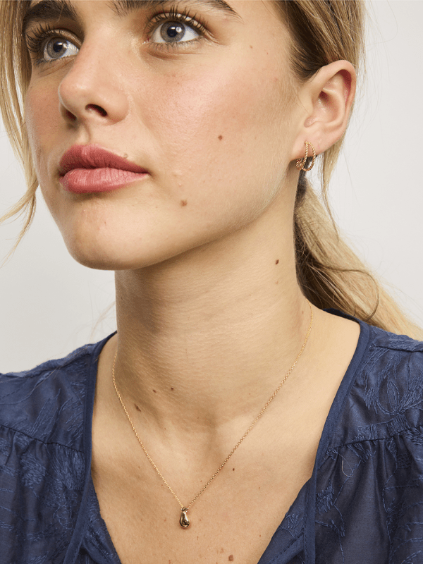 Gold Talia Hoops - Pure Apotheca