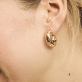 Gold Volute Shell Earring - Pure Apotheca