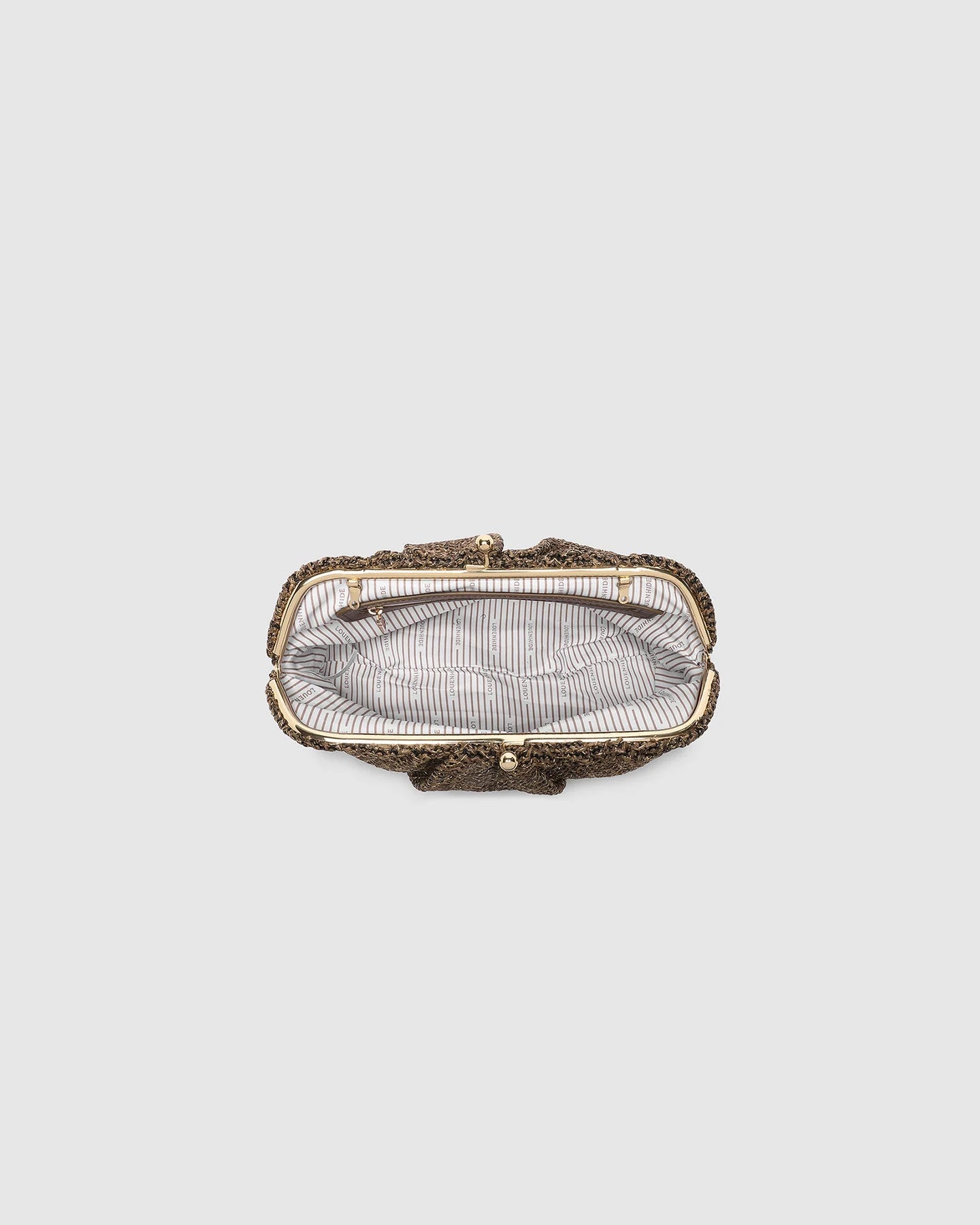 Goldie Clutch Chocolate Knit - Pure Apotheca
