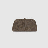 Goldie Clutch Chocolate Knit - Pure Apotheca