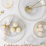 Grace Glass Rib Platter - Pure Apotheca