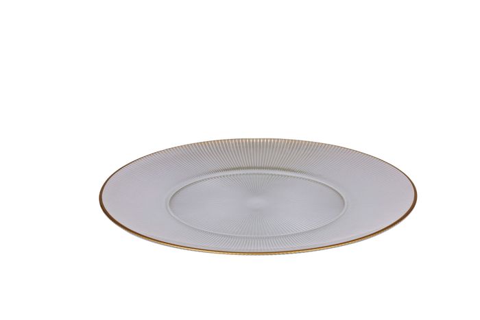 Grace Glass Rib Platter - Pure Apotheca