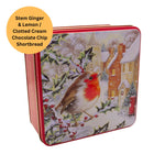 Grandma Wild's Snowy Robin Square Tin 160g - Pure Apotheca