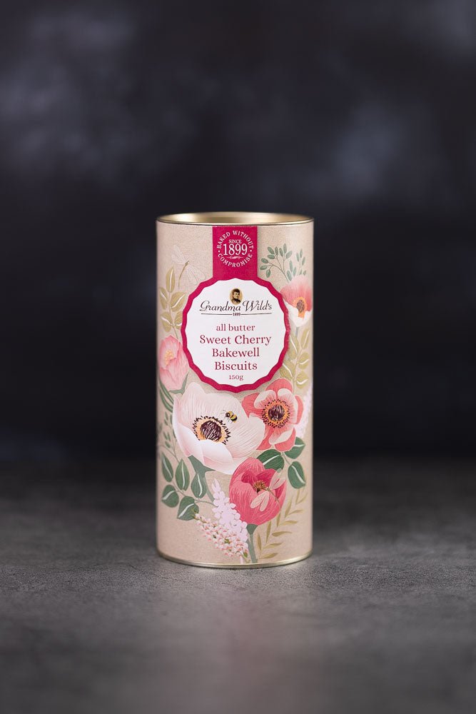 Grandma Wilds Sweet Cherry Bakewell Biscuits 150g - Pure Apotheca