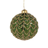 GREEN PLEATED BAUBLE - Pure Apotheca